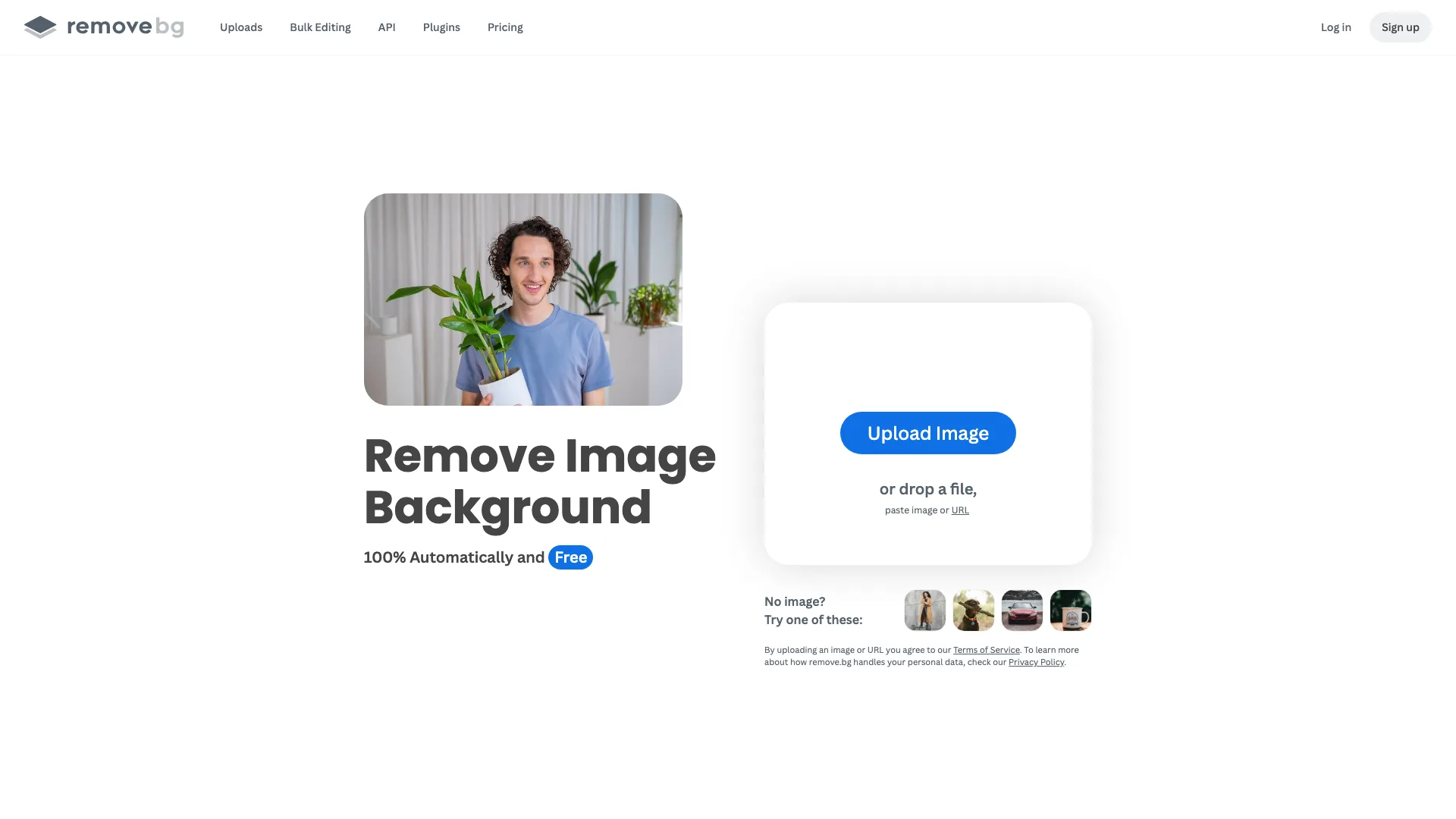 remove.bg screenshot 1
