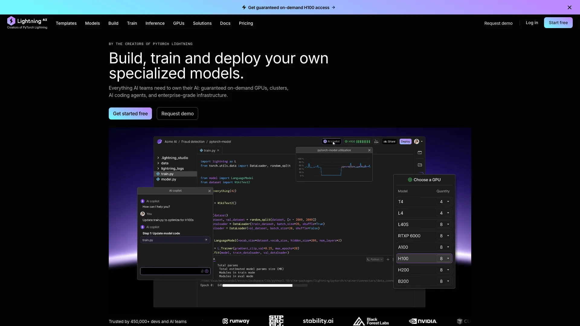 Lightning AI screenshot 1